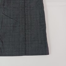 Mossimo Stretch Women's Gray Rear Zipper & Double Slits Women's Skirt Size 10 image 7