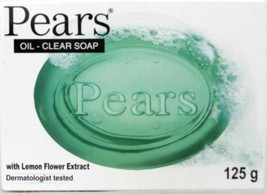 3 Packs Pears Oil Clear Transparent Soap - With Lemon Flower Extracts 125g - $7.73
