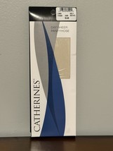 NEW Catherines Pantyhose Day Sheer Nylons Ribbed Panty Linen Beige Plus ... - $393.72 MXN