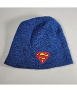Superman Beanie Hat Blue Red Yellow Youth Size OS - £8.57 GBP