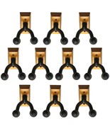 10 NEW Guitar Wall Mount Hanger Stand Holder Hooks Display Acoustic Elec... - £74.10 GBP