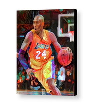 Framed Abstract Kobe Bryant 8.5X11 Art Print Limited Edition w/artist signed COA - £15.00 GBP