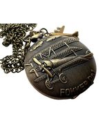 WWI Timepiece: Fokker Dr. 1 Pocket Watch with Fantasy Medal Design - €20,11 EUR