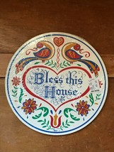 Haus-Segan Sign House Blessing The Colorful Birds and Flowers Add Good F... - £7.46 GBP