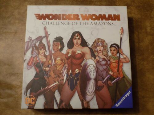 Primary image for New DC Wonder Woman Challenge of The Amazons Board Game