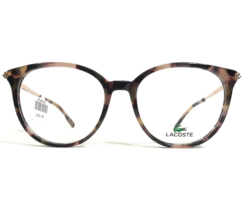 Lacoste Eyeglasses Frames L2878 219 Pink Tortoise Round Full Rim 55-18-140 - £58.52 GBP