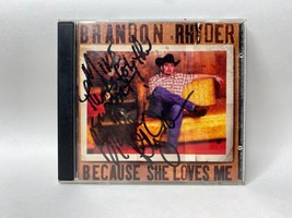 Because She Loves Me by Brandon Rhyder (Country CD, 2001) Personalized S... - £15.69 GBP