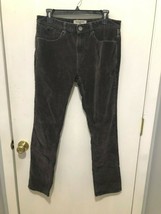 Billabong Corduroy Jeans 32 Slim Fit Cotton Blend Inseam 31&quot; - £15.56 GBP