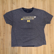 Vintage NCAA Michigan Wolverines Short Sleeve T-Shirt Size 3XL - £11.52 GBP