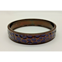 BB Brand (Liz Claiborne Brand) Bangle Bracelet - Purple / Black - Size 2-10 - $12.87