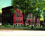 City Hall Building Waterville Maine ME 1900s UNP UDB Postcard - $3.91