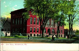 City Hall Building Waterville Maine ME 1900s UNP UDB Postcard - £3.11 GBP