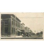 Postcard RPPC Photo Oklahoma Ponca City 1910 Street Scene autos 22-13539 - $59.84