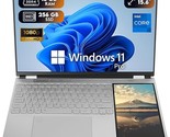 Dual Screen Laptop 15.6&quot; + 7&quot; | Windows 11 Pro | 16Gb Ram | 256Gb Ssd | ... - $852.99
