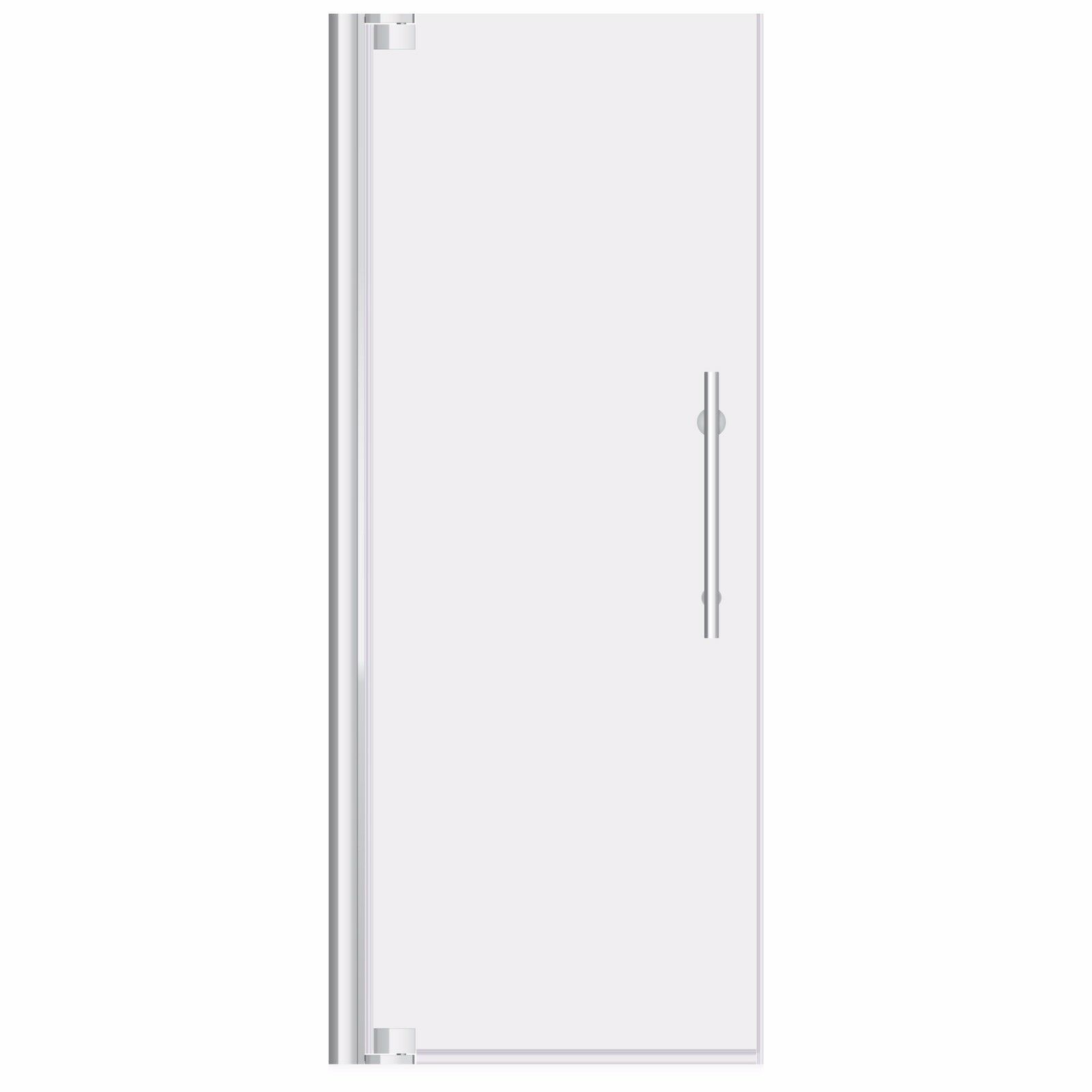 Primary image for 29-30"Wx72"H Pivot Shower Door ULTRA-G Chrome by LessCare