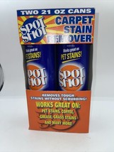 SPOT SHOT No Scent Carpet STAIN &amp; ODOR REMOVER 21 Ounce Cans New - £22.38 GBP