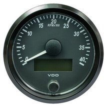 VDO SingleViu 80mm (3-1/8&quot;) Tachometer - 4,000 RPM - £172.71 GBP
