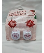 Lucky Lovers Message Dice - $9.89