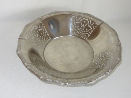 Stainless Steel Pierced Fruit Bowl 18/10 Alfra Alessi Vintage Italy Label - £35.02 GBP