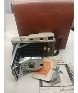 Vintage Instant Polaroid Land Camera The 800 With Case For Parts Or Repair - $279.35 MXN
