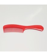 Dupont Vintage Nylon Red-Orange Wide Handled Detangling Comb Made In USA - $260.21 MXN