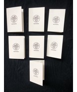 Hermes receipt holders cardstock lot of 7 white 5 1/8 X 3 5/8 inches - $415.25 MXN