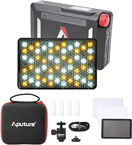 Aputure MC Pro RGBWW LED On Camera Video Light, Temperature 2000K-10000K... - $368.99