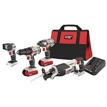 PORTER-CABLE 20V MAX* Cordless Drill Combo Kit, 4-Tool (PCCK615L4) - $483.28 CAD