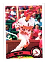 2011 Topps Baseball Card John Jay 295 St Louis Cardinals Outfield - £2.39 GBP