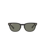 New Ray-Ban RB-4140 601/58 Black Wayfarer POLARIZED Sunglasses with Gree... - $92.02