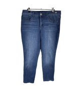 Christopher &amp; Banks Straight Jeans 12 Short Women’s Dark Wash Pre-Owned ... - £11.97 GBP