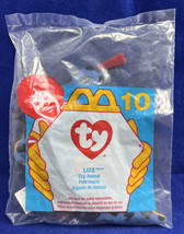 Lizz The Lizard #10 1993 TY Teenie Beanie Babies McDonalds. Error Packag... - $7.59