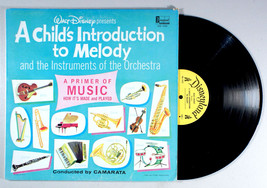 Disney - A Child&#39;s Introduction to Melody (1964) Vinyl LP • Camarata, Instuments - £15.27 GBP