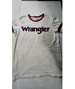 Vintage Wrangler Ringer Raglan Shirt Size Small Red White Blue - $47.15 CAD