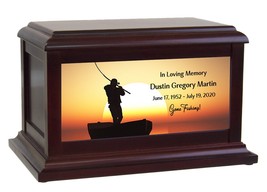 Boat Fishing Cremation Urn - £201.26 GBP