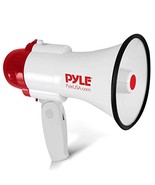 Pyle Megaphone Speaker PA Bullhorn - with Built-in Siren 30 Watt Voice R... - £27.40 GBP