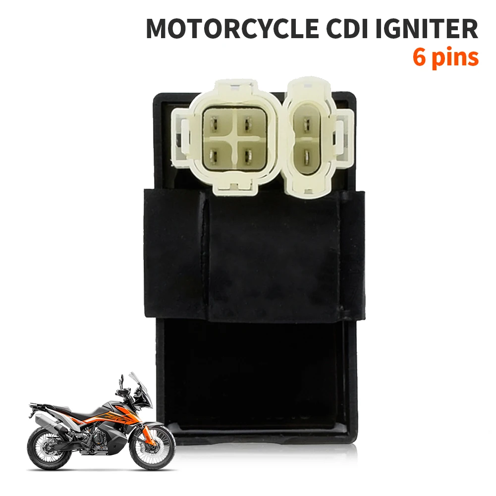 6 Pins AC Ignition CDI Box for GY6 125cc 150cc 200cc 250cc ATV Quads Moped Sco - £10.59 GBP