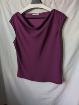 MM Lafleur XL Soft Wave Top Blouse Shell Boatneck Nora Rowling tank pink... - $32.00