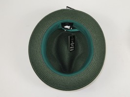 Men's Bently Semi Crushable Fedora Briad Straw Hat Leonardo LE235 Emerald Green image 6
