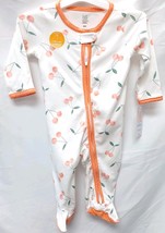 Baby Girls' 6 Months  Cherries Footed Pajamas - Just One You Made by Carter's image 2