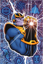 Jim Starlin SIGNED Avengers Infinity War End Game Art Print THANOS w/ Gauntlet - £39.21 GBP