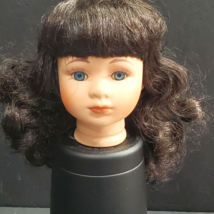 1993 Artist Hand Painted CHINA HEAD 4.25 x 3 in for 15-17 Doll Making or... - $96.46 MXN