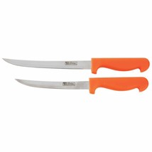 Wild Fish Fish Fillet Knife Set Kitchen Stainless Steel Blades 2 Knives 6 &amp; 7.25 - £11.81 GBP