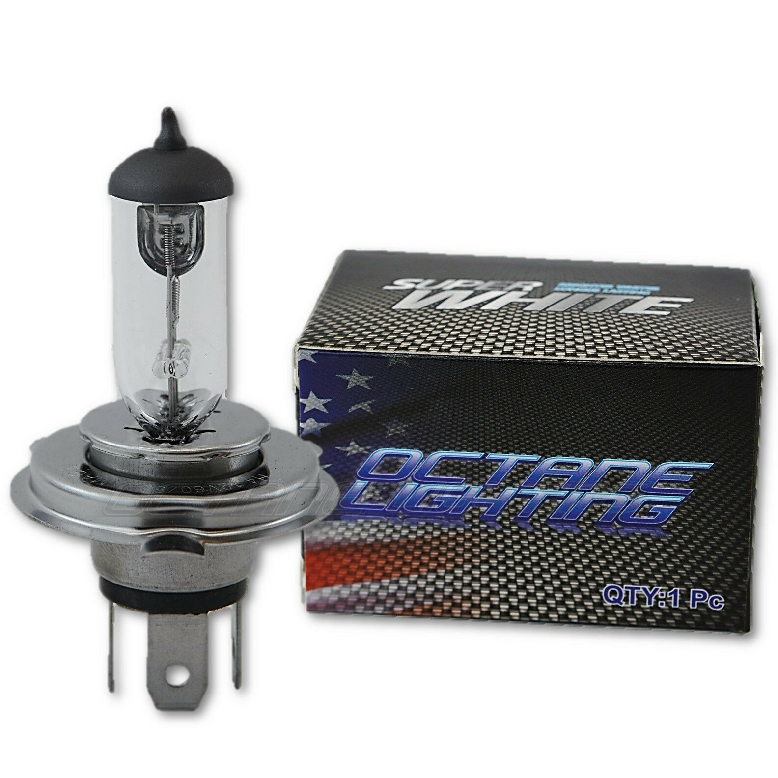 Motorcycle H4 Halogen Headlight Headlamp Replacement Clear Bulbs 12V 60/... - $5.95