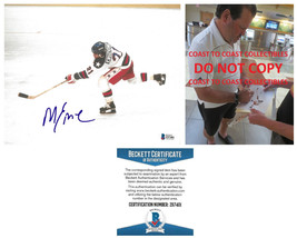Mike Eruzione USA signed 1980 winter Olympics Hockey 8x10 photo Beckett proof... - £79.02 GBP