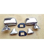 Fit For Toyota Pickup 4Runner 2WD 4WD 87-89 Chrome Door Wing Mirror Sub-... - $50.19 CAD