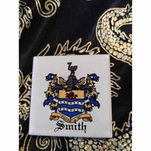 Beautiful vintage Smith family crest magnet - $16.83