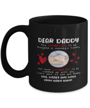 Dad Mugs Dear Daddy Black-Mug - £12.79 GBP