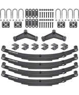 5 Leaf 3000lb Capacity Double Eye Spring for 5200lb-6000lb Tandem Traile... - €383,93 EUR