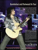Guns N&#39; Roses Ron Bumblefoot Thal Parkwood PW-370M acoustic guitar advertisement - £3.03 GBP